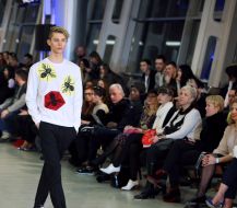 Fashion show of clothes from Serge Smolin and brand IDoL