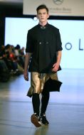 Fashion show of clothes from Serge Smolin and brand IDoL