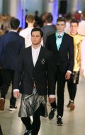 Fashion show of clothes from Serge Smolin and brand IDoL