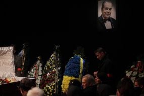 Farewell ceremony with Anatoly Avdievsky