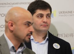 Мустафа Найем, Давид Сакварелидзе