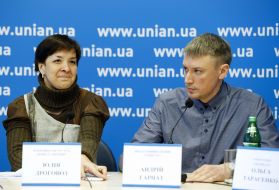 Julia Drohovoz and Andrey Garnat