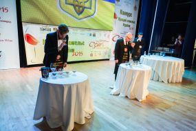 The final of the contest "Best Sommelier of Ukraine"