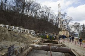 Строительство второй нитки столичного коллектора 