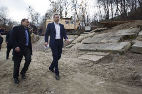 Виталий Кличко и Петр Пантелеев 