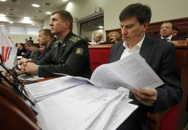 The meeting of city council