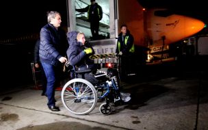 Jana Zinkevich arrived in Dnepropetrovsk