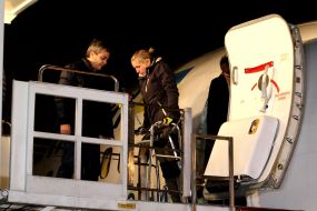 Jana Zinkevich arrived in Dnepropetrovsk