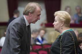 Vladymyr Ohryzko and Vera Ulyanchenko