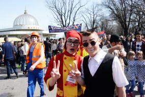 Participants of the festival of humor and satire "Humor-2016"