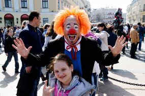Participants of the festival of humor and satire "Humor-2016"