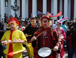 Participants of the festival of humor and satire "Humor-2016"