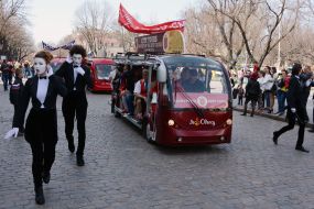 Participants of the festival of humor and satire "Humor-2016"