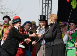 Participants of the festival of humor and satire "Humor-2016"