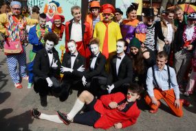 Participants of the festival of humor and satire "Humor-2016"