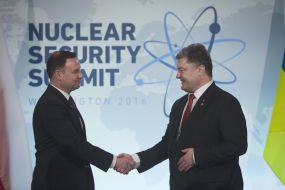 Petr Poroshenko, Andrzej Duda