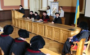 The ceremony of awarding