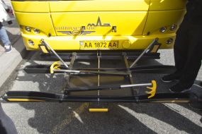 Bus equipped holder for bicycles