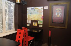 Интерьер кафе "Каратель" 