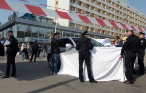 Investigative actions at the murder scene