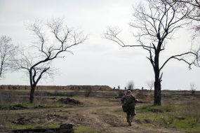 Бойцы полка "Азов" 