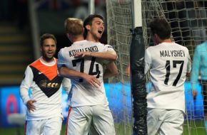 The FC "Shakhter" (Donetsk) players