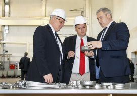 Открытие нового литейного завода «Металит»