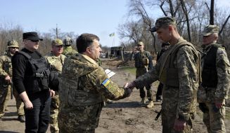 Olwksandr Turchinov and Stepan Poltorak