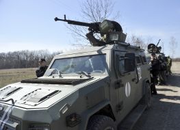 Украинские военнослужащие 