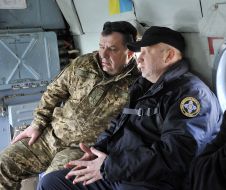 Александр Турчинов и Степан Полторак