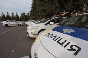 Cars of patrol police service