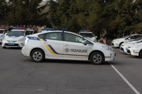 Cars of patrol police service