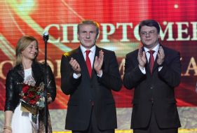 Sergey Bubka, Valentina Semerenko and Igor Zhdanov