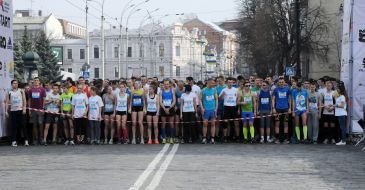 Participant of the 3rd International Marathon in Kharkov