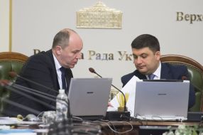 Vladimir Groisman, Andriy Parubiy
