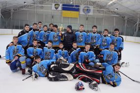 Players of HC "Dnepr" (U-15) (Kherson)