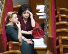 Maria Matios and Oksana Prodan