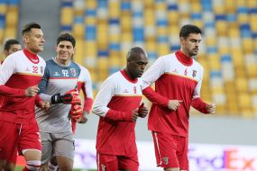 Open training of FC "Braga"