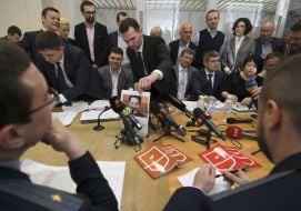 Court hearing on pre-trial restraint Vitaliy Kasko