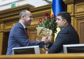 Vladimir Groisman, Andriy Parubiy