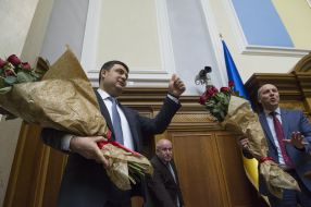 Vladimir Groisman, Andriy Parubiy