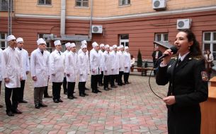 Студенты медуниверситета приняли присягу