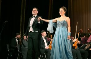 Yulia Lysenko and Michael Malafii