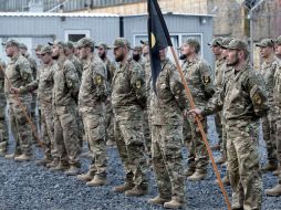 Soldiers of the regiment "Azov"