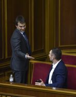 Sergey Berezenko and Vitali Klitschko