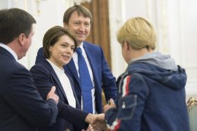 Lily Grinevich and Taras Kutovoy