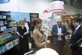 Marina Poroshenko and Tobias Foss