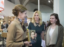 Marina Poroshenko and Nataliya Zabolotnaya