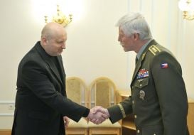 Александр Турчинов и Петр Павел 