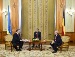 Petr Poroshenko, Сalin Popescu-Tariceanu